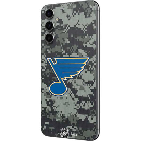 NHL St. Louis Blues Camo Galaxy A14 5G Skin